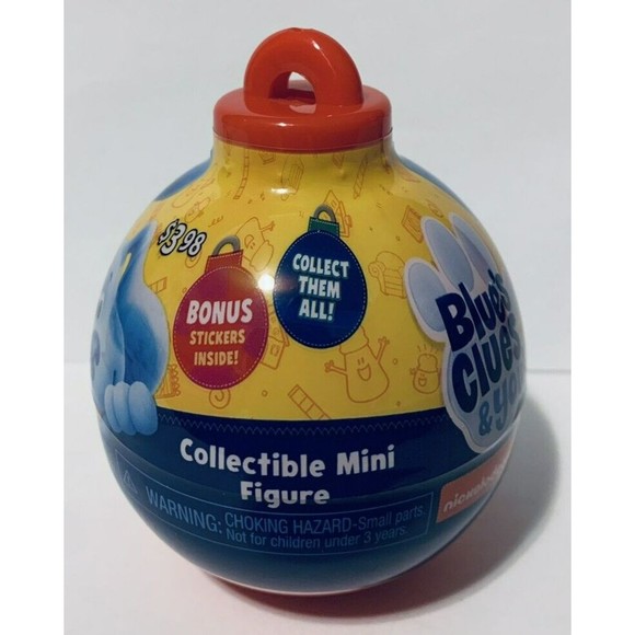 4 Blues Clues and You Ornament Collectible Mini Figure Capsule Nickelodeon Lot - Picture 9 of 10